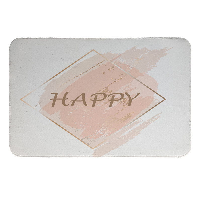 پادری طرح Happy کد 8700 سایز 80×50 سانتی متر