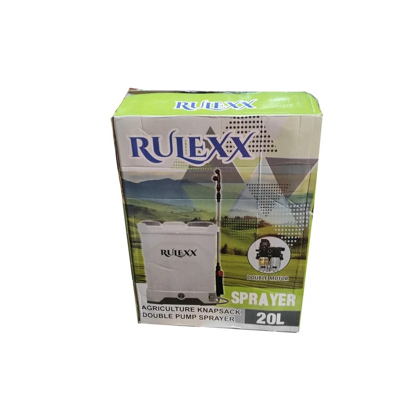 سمپاش شارژی رولکس مدل دوموتور کد SMT-RULEXX-DUBLLE PUMP گنجایش 20 لیتر
