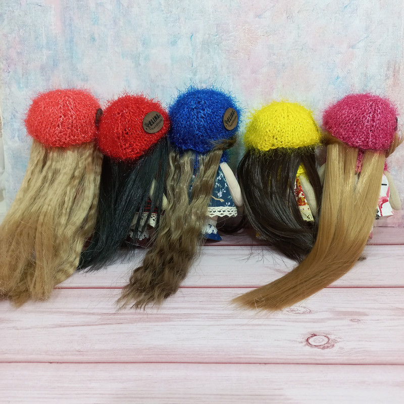 عروسک مدل شال و کلاه ارتفاع 15 سانتی متر