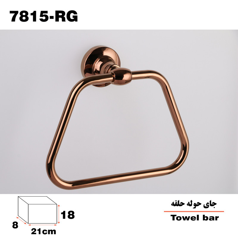 آویز حوله دلفین مدل 78 RG