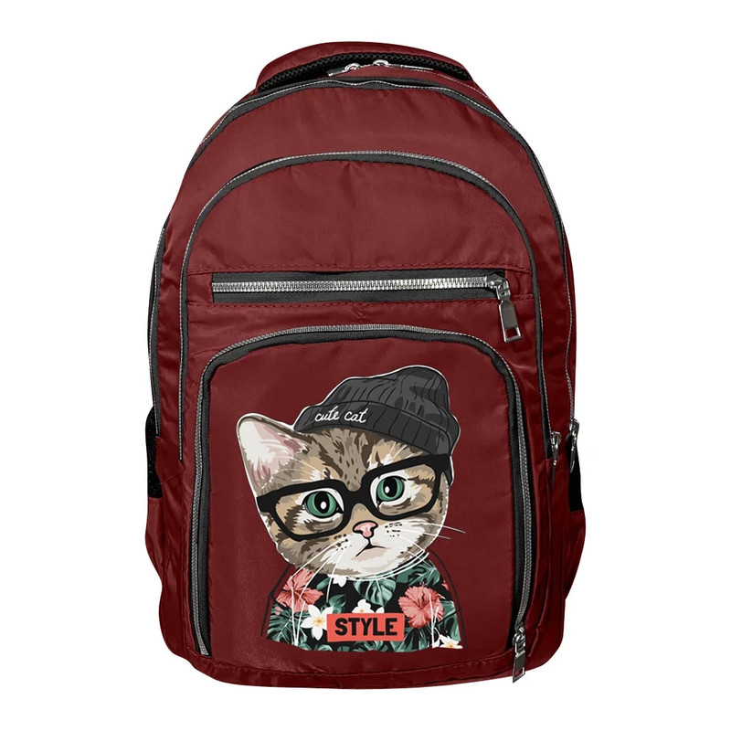 کوله پشتی طرح گربه مدل S60554