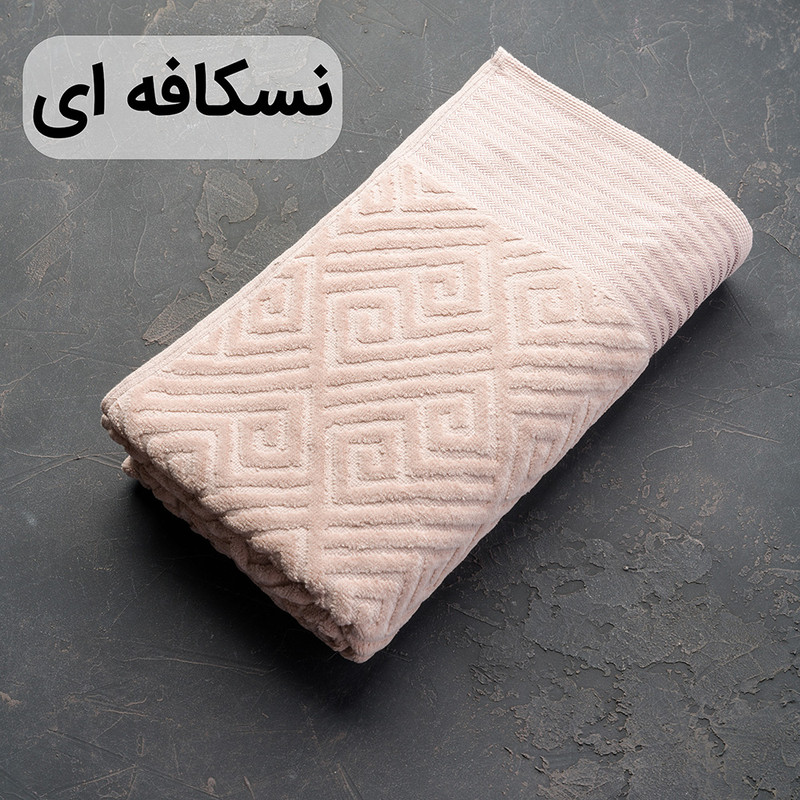 حوله حمام هیرو مدل مائستا سایز 90*150 سانتی متر