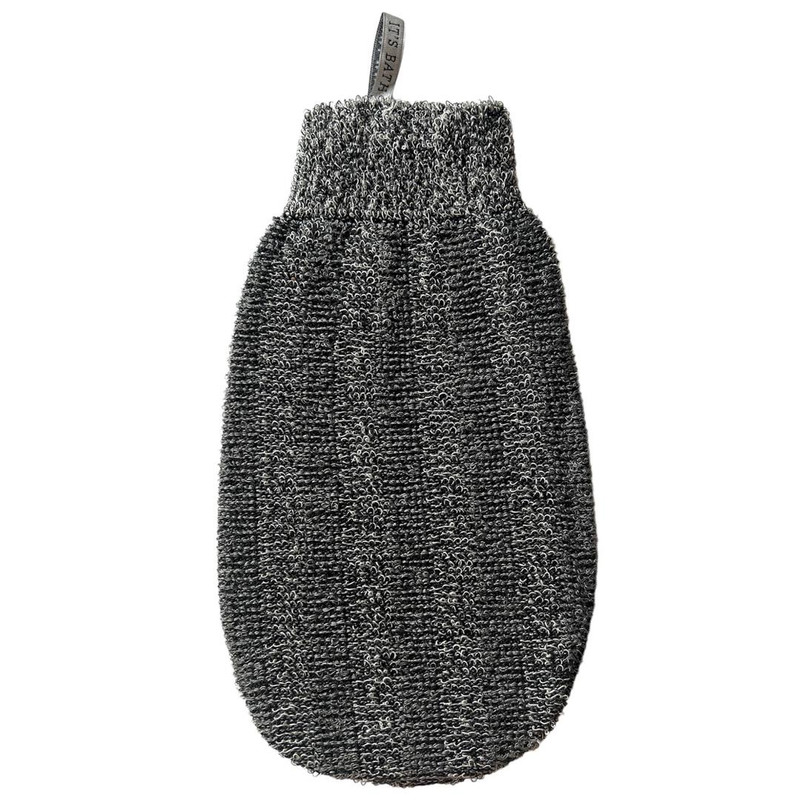 لیف ماساژ کارامل مدل CARBONIZED BAMBOO GLOVE بسته 2عددی