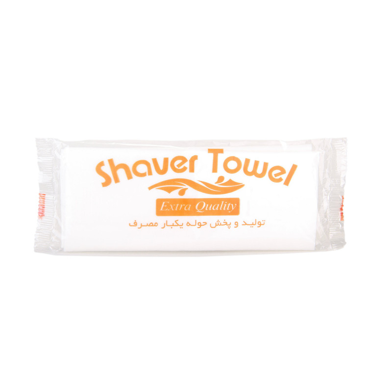 حوله یکبار مصرف شاور مدل 65G40*70 بسته 100 عددی