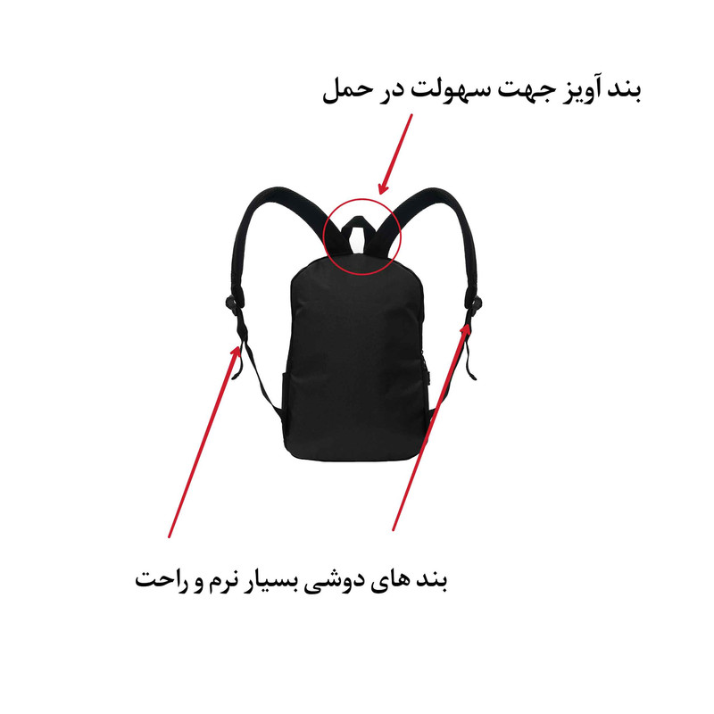 کوله پشتی تنسر مدل city v2