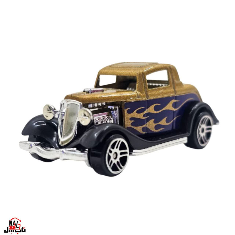 ماکت ماشین سواری فلزی ناب سل مدل Ford 3 Window Coupe طرح فانتزی با در متحرک