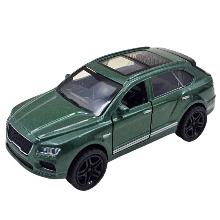 ماشین بازی فلزی سواری ناب سل مدل BENTLY NAAB001 چراغدار، موزیکال، عقبکش با در و صندوق عقب بازشو