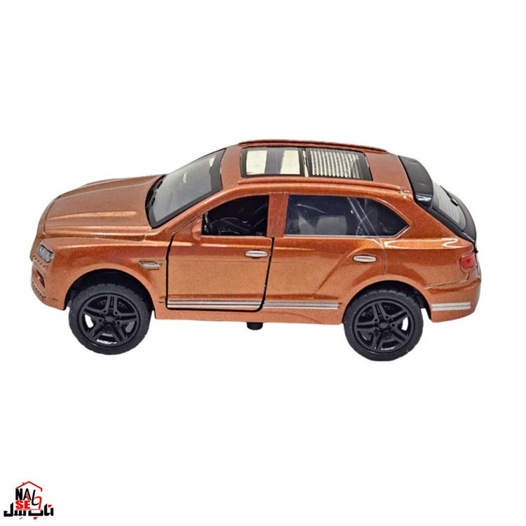 ماشین بازی فلزی سواری ناب سل مدل BENTLY NAAB001 چراغدار، موزیکال، عقبکش با در و صندوق عقب بازشو