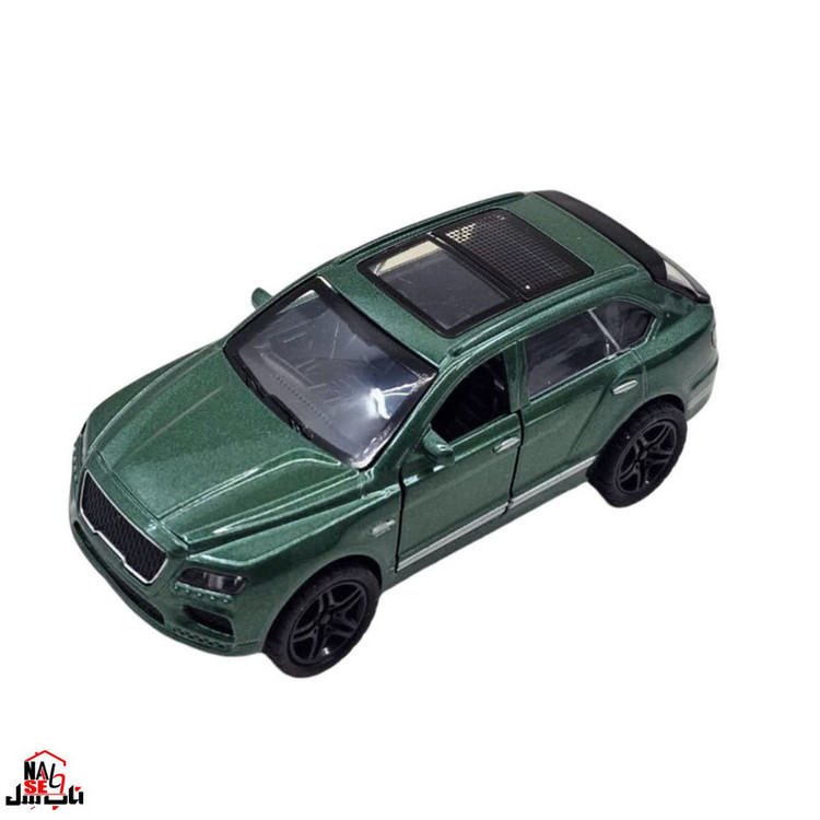 ماشین بازی فلزی سواری ناب سل مدل BENTLY NAAB001 چراغدار، موزیکال، عقبکش با در و صندوق عقب بازشو