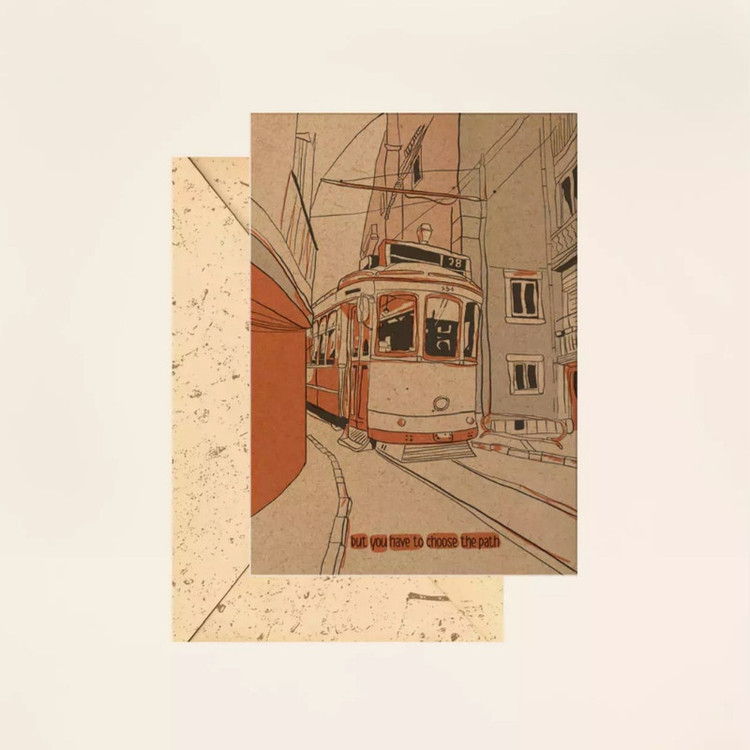 کارت پستال مریخ مدل The path 1026