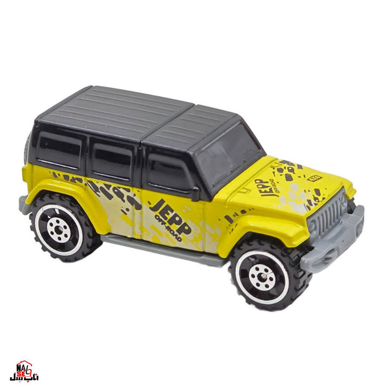 ماشین بازی ناب سل مدل جیپ فلزی باکس دار کد JEEP NAAB002