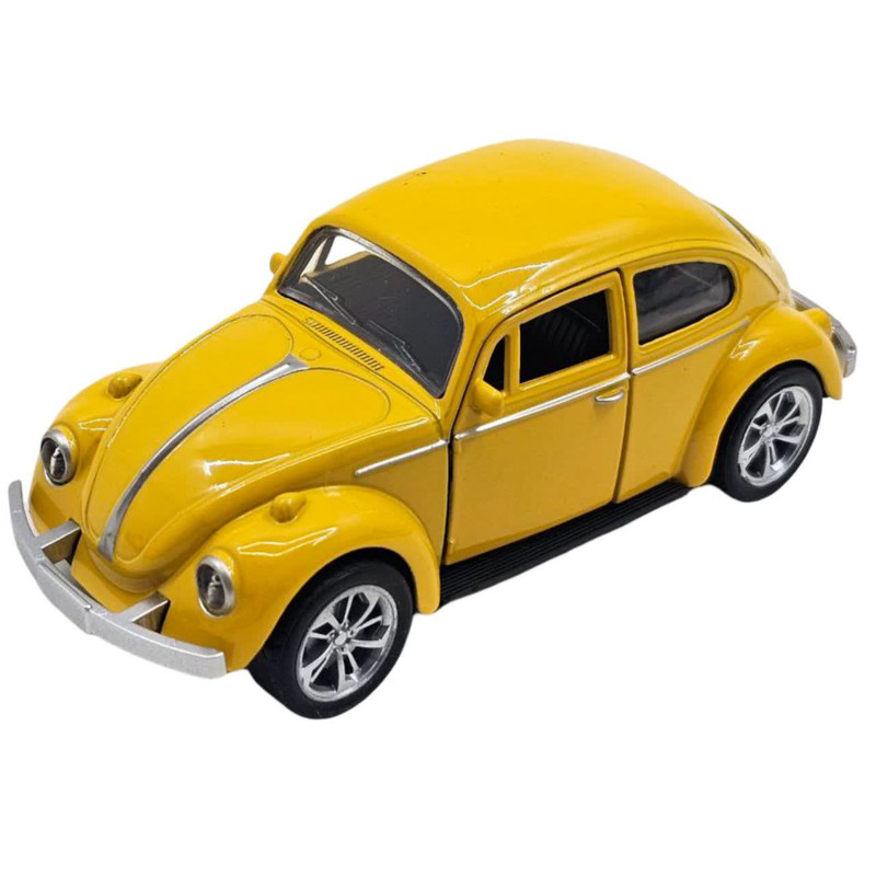 ماشین بازی ناب سل مدل فولکس بیتل کلاسیک کلکسیونی فلزی عقب کش کد Volkswagen Classical Beetle