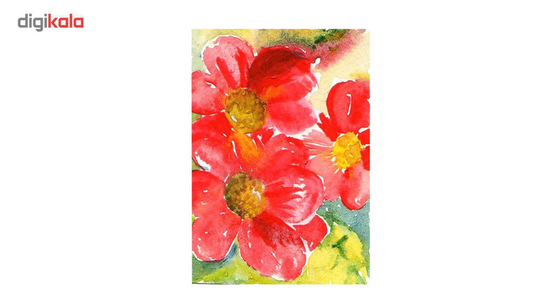 کارت پستال گالری نفیس طرح گلبهار کد NK03 - بسته 8 عددی
