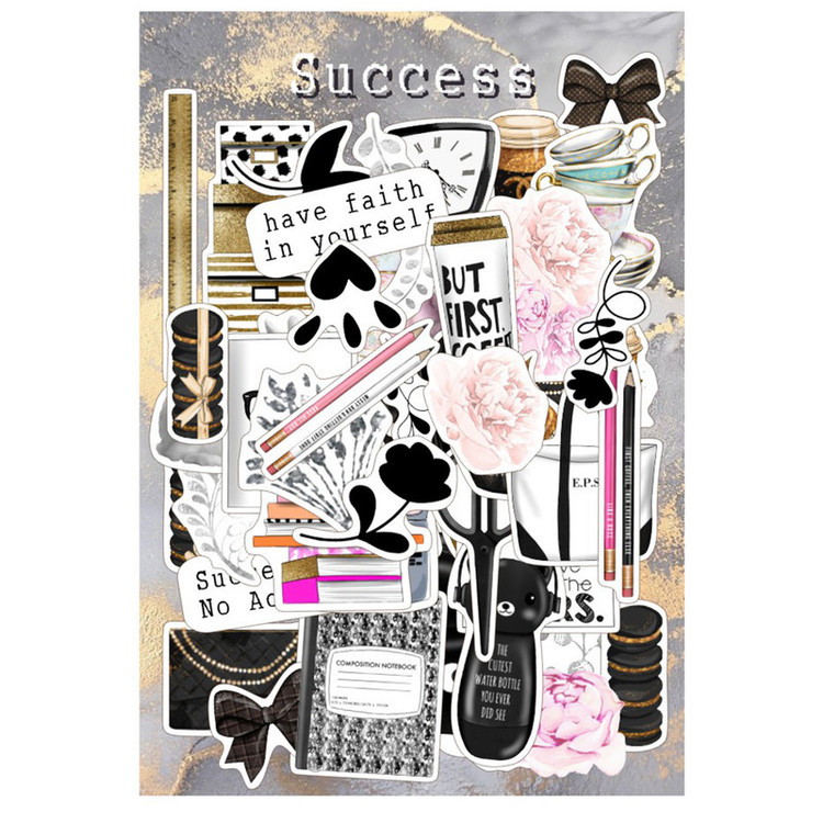 کارت پستال مدل Success بولت ژورنال و اسکرپ بوک