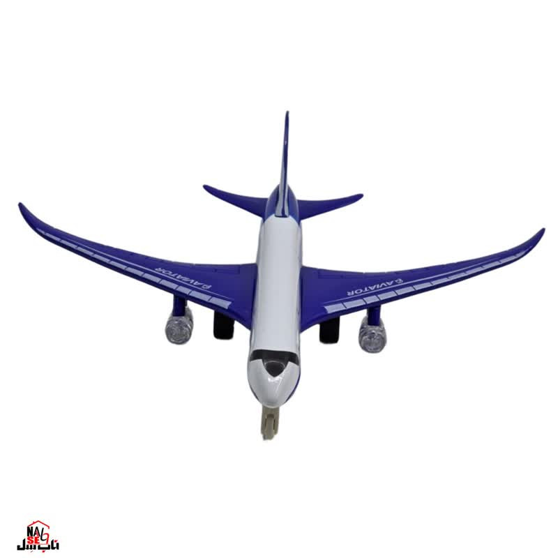 ماکت هواپیما ناب سل مدل مسافربری ایرباس موزیکال چراغدار AIRBUS 787