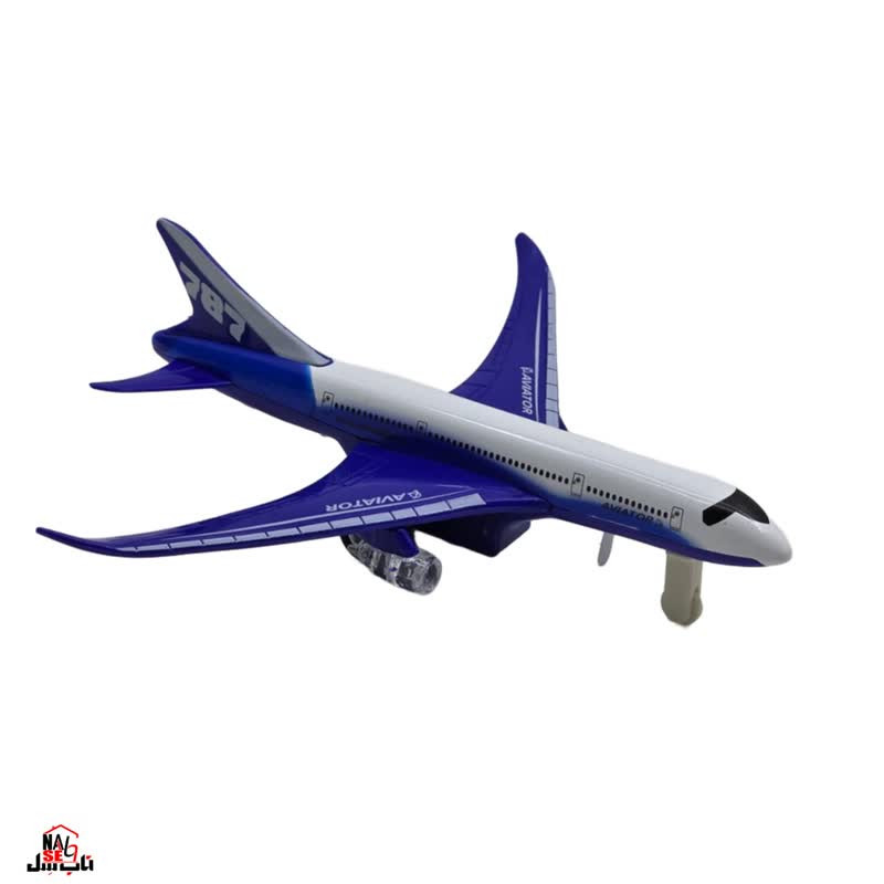 ماکت هواپیما ناب سل مدل مسافربری ایرباس موزیکال چراغدار AIRBUS 787