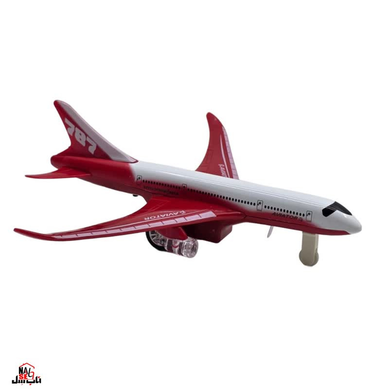 ماکت هواپیما ناب سل مدل مسافربری ایرباس موزیکال چراغدار AIRBUS 787