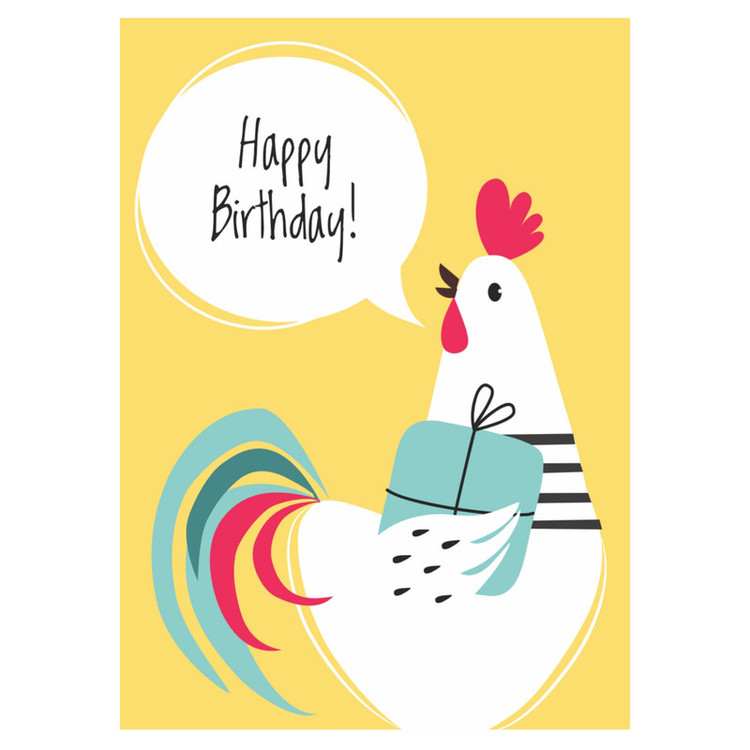 کارت پستال مدل happy birthday کد 28
