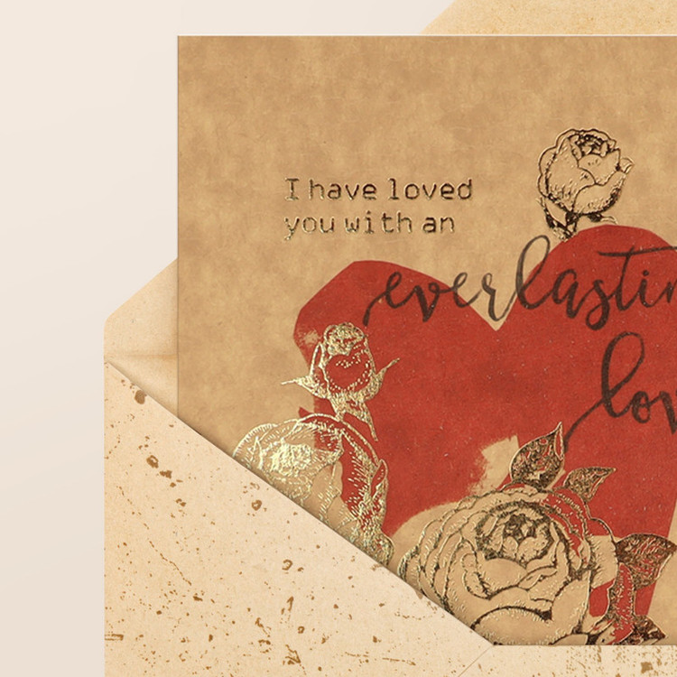 کارت پستال مریخ مدل Everlasting love 6001