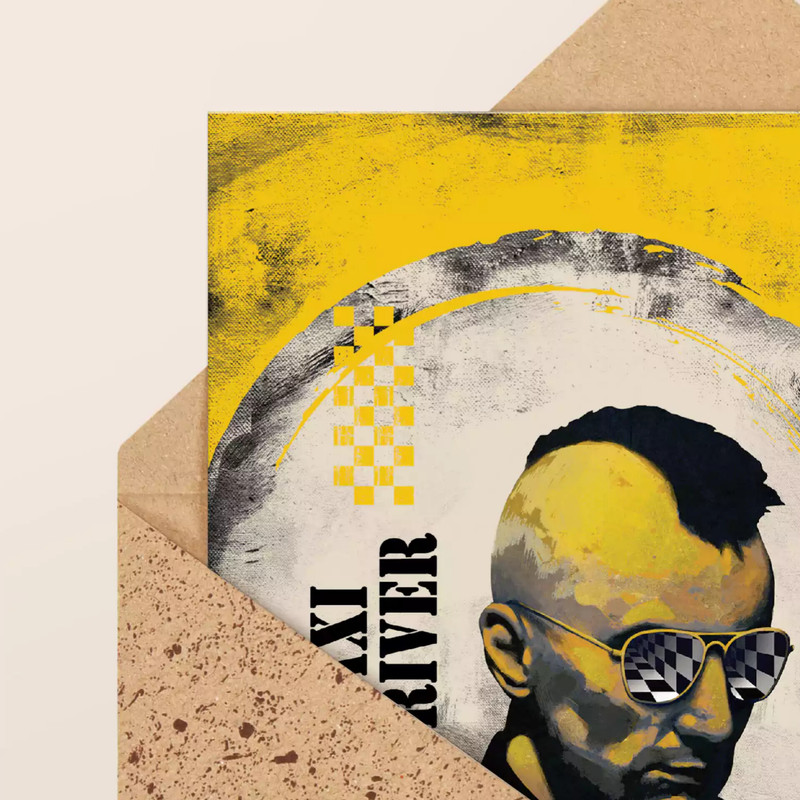 کارت پستال مریخ مدل Taxi driver 6010