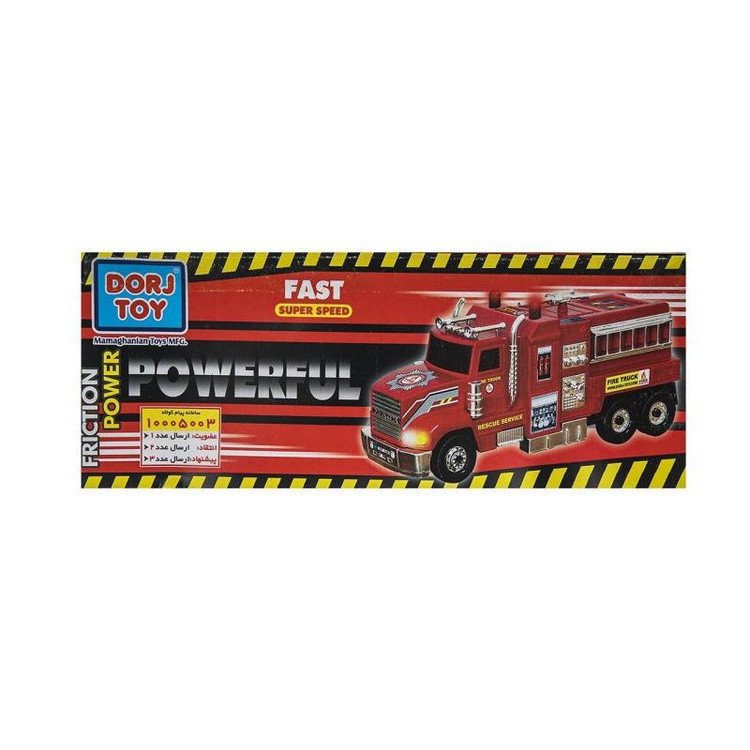 ماشین بازی مدل آتش نشانی Fire Truck