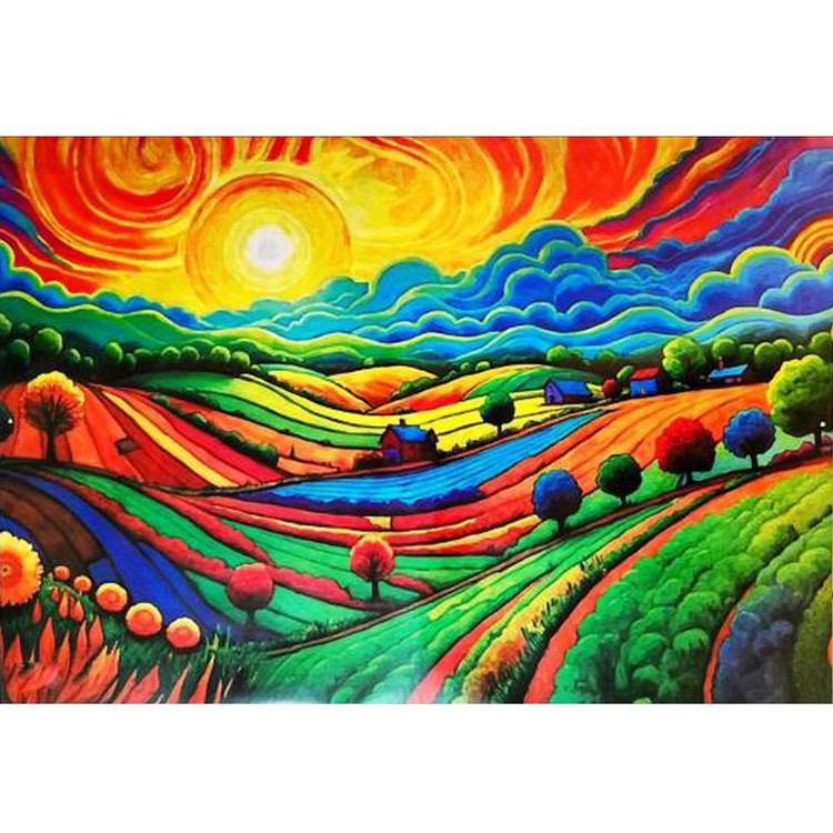 کاغذ کادو تیما مدل ون گوک سایز 50*70 سانتی متر مجموعه 10 عددی