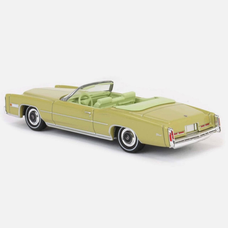 ماکت ماشین فلزی کلکسیونی کلاسیک گرینلایت مدل Cadillac Eldorado Convertible 1975 Showroom Floor با چرخهای لاستیکی و نسخه Limited Edition
