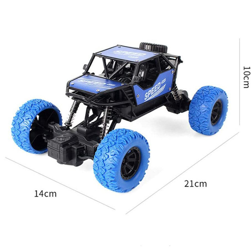 ماشین بازی کنترلی آفرود مدل DIE CAST با ریموت کنترل بیسیم، 4 کمکفنر و حرکت چهارجهته