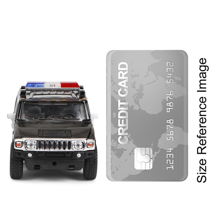 ماشین بازی کینزمارت مدل هامر پلیس 2005 Hummer H2 SUT (Police) کد KT5097P
