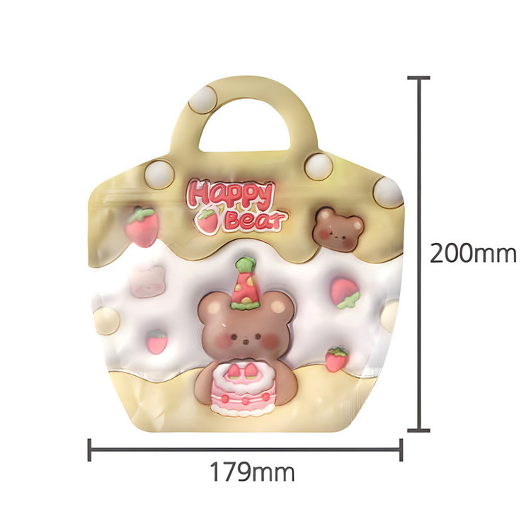 پاکت هدیه مدل فانتزی طرح Happy Bear