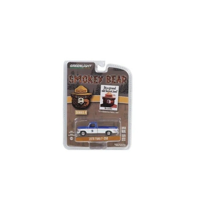 ماکت ماشین بازی گرینلایت مدل FORD PICKUP F150 1976 مقیاس 1:64 با حرکت اصطکاکی و طراحی دقیق