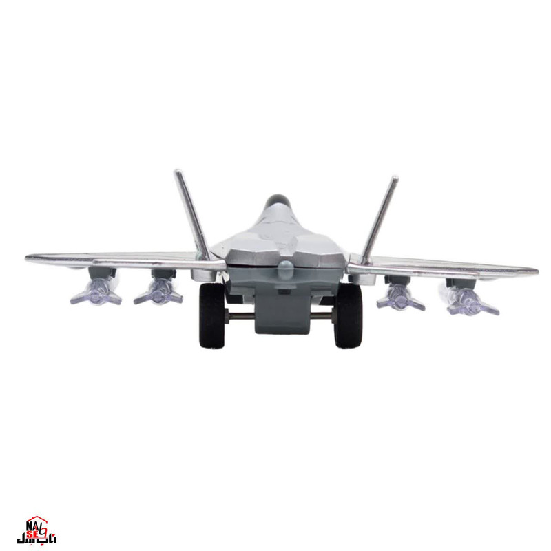 ماکت هواپیما ناب سل مدل جت جنگنده موزیکال چراغدار F-22FIGHTER 27-FS کدNAAB001