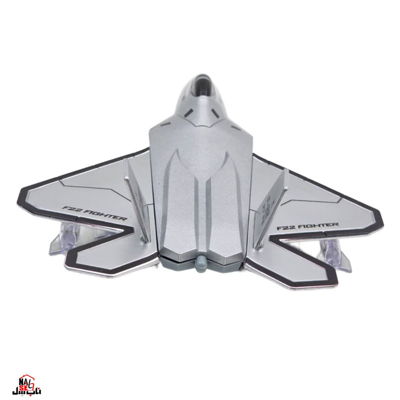ماکت هواپیما ناب سل مدل جت جنگنده موزیکال چراغدار F-22FIGHTER 27-FS کدNAAB001