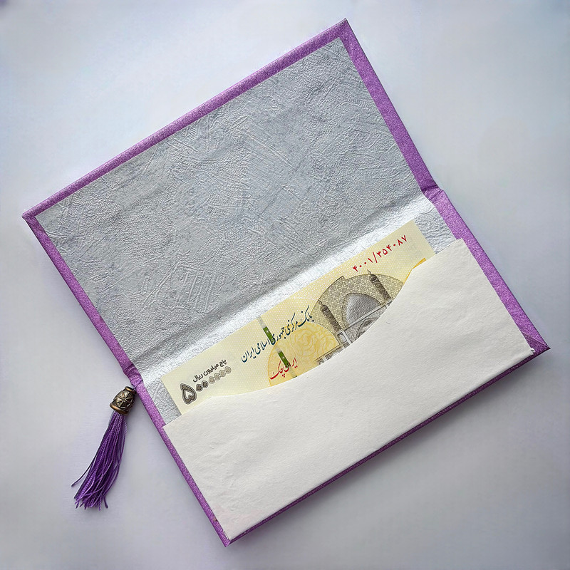پاکت پول مدل شاینی کد 034