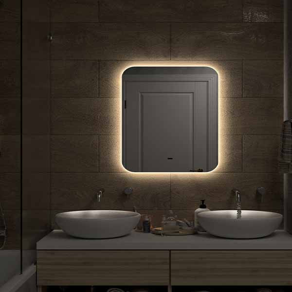 آینه سرویس بهداشتی الف طرح نوستالژی کد B_70-70