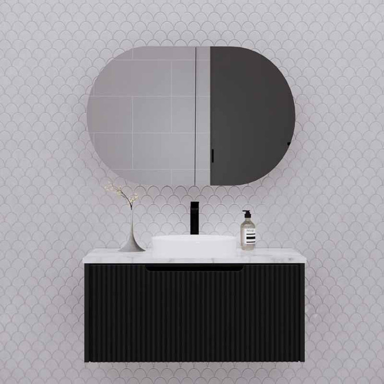 آینه سرویس بهداشتی الف طرح سرو کد SO-100-80