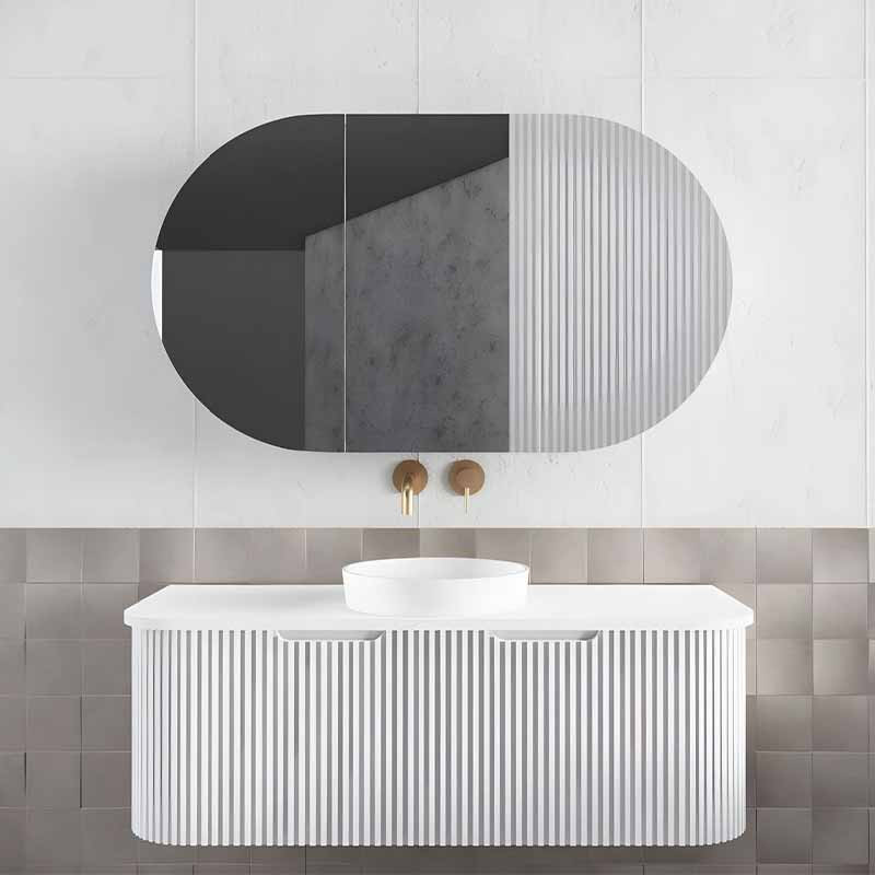 آینه سرویس بهداشتی الف طرح سرو کد SO-100-80