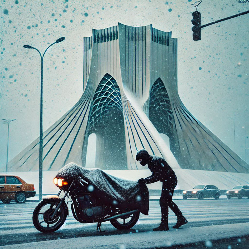 چادر موتور سیکلت رویال اسپرت مدل ضدآب مناسب برای یاماها WR450F