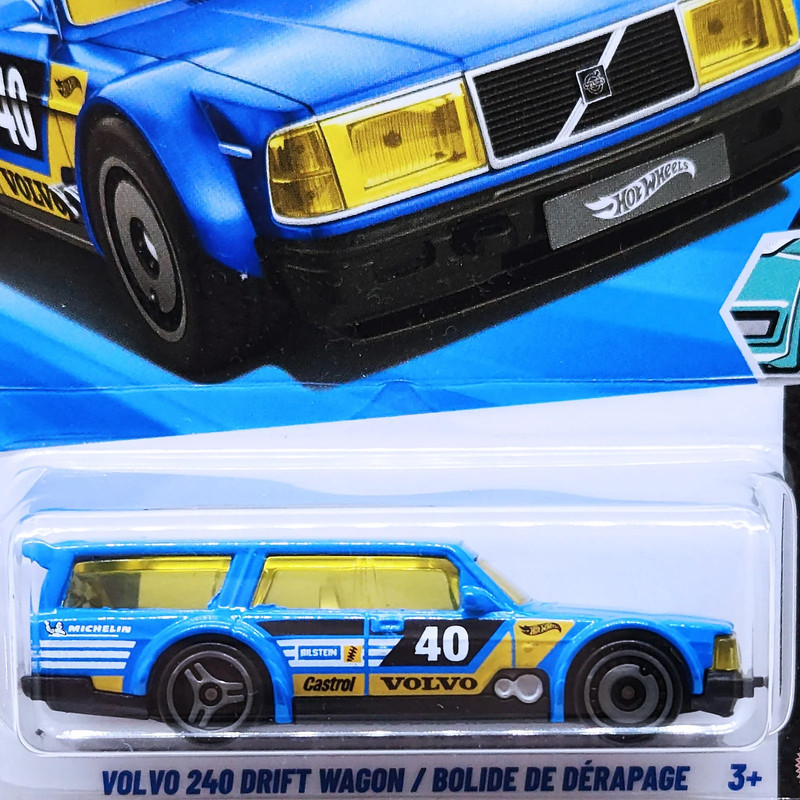 ماشین بازی هات ویلز مدل HW Volvo 240 Drift Wagons Bolide De Derapage