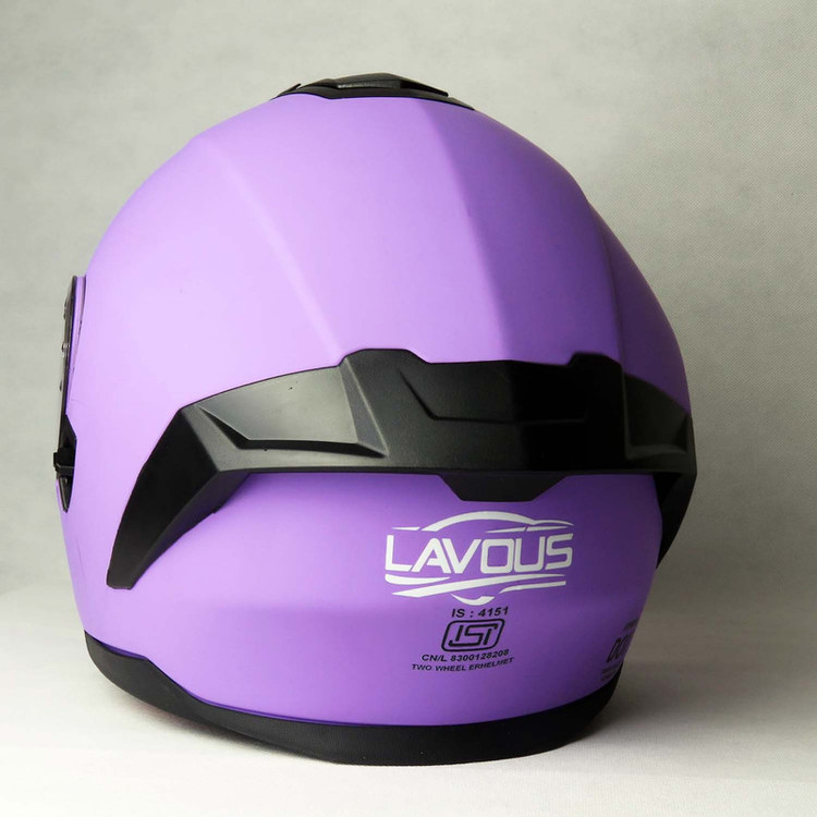 کلاه کاسکت فک متحرک لائوس مدل Matt Orchid کد 2176