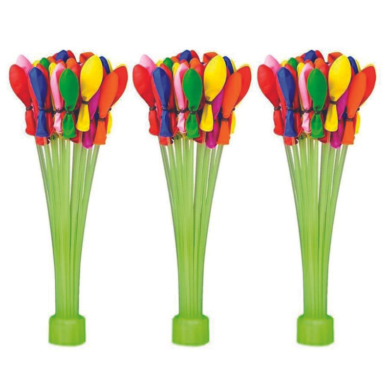 بادکنک آبی مدل happy baby balloons مجموعه 100 عددی