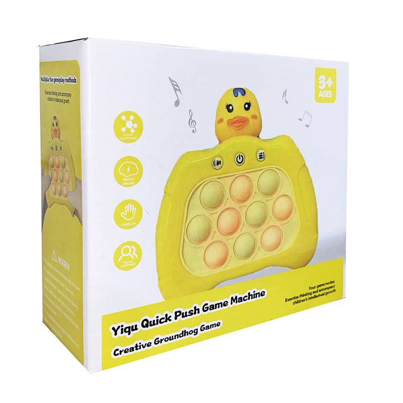 فیجت ضد استرس مدل دسته پاپت گیم طرح جوجه اردک کد C-198