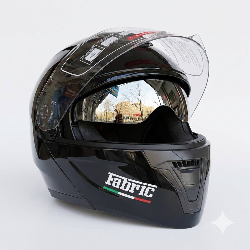 کلاه کاسکت فکمتحرک فابریک مدل F20 B