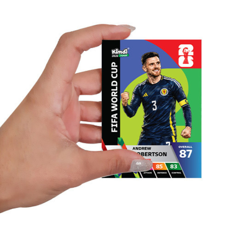 اسباب بازی شانسی کیمدی مدل World Cup 2026 بسته 6 عددی