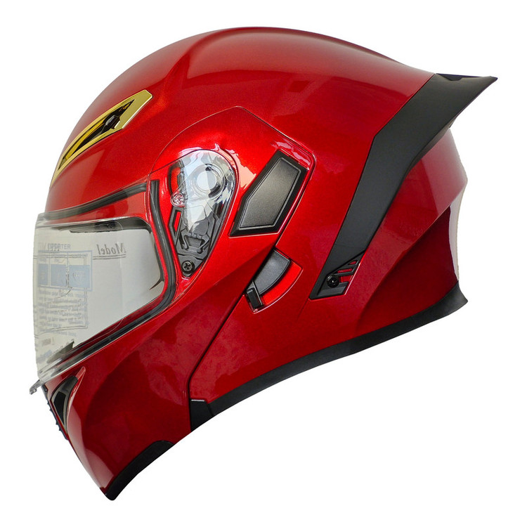 کلاه کاسکت مدل Qike_Spoiler_Red