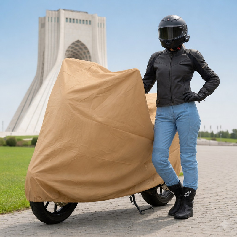 چادر موتور سیکلت رویال اسپرت مدل Waterproof مناسب برای هوندا CRF 250