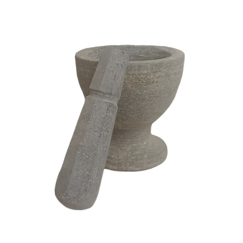 هاون مدل سنگی پایه دار Medium کد 04