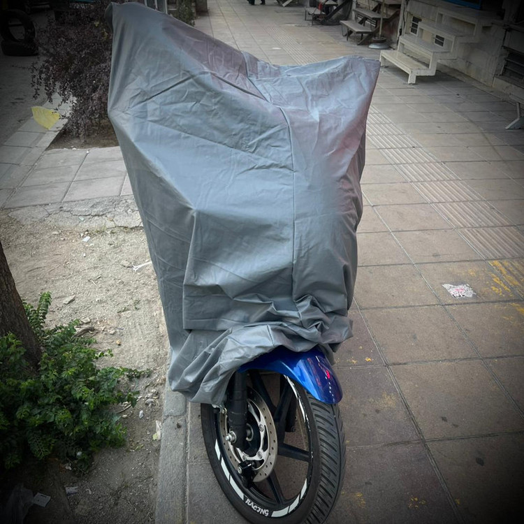چادر موتور سیکلت ساکا مدل ضدآب مناسب برای بنلی TNT 150