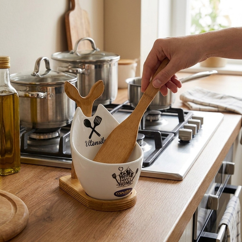 جا قاشقی کارولین کیچن ور مدل کنار گازی