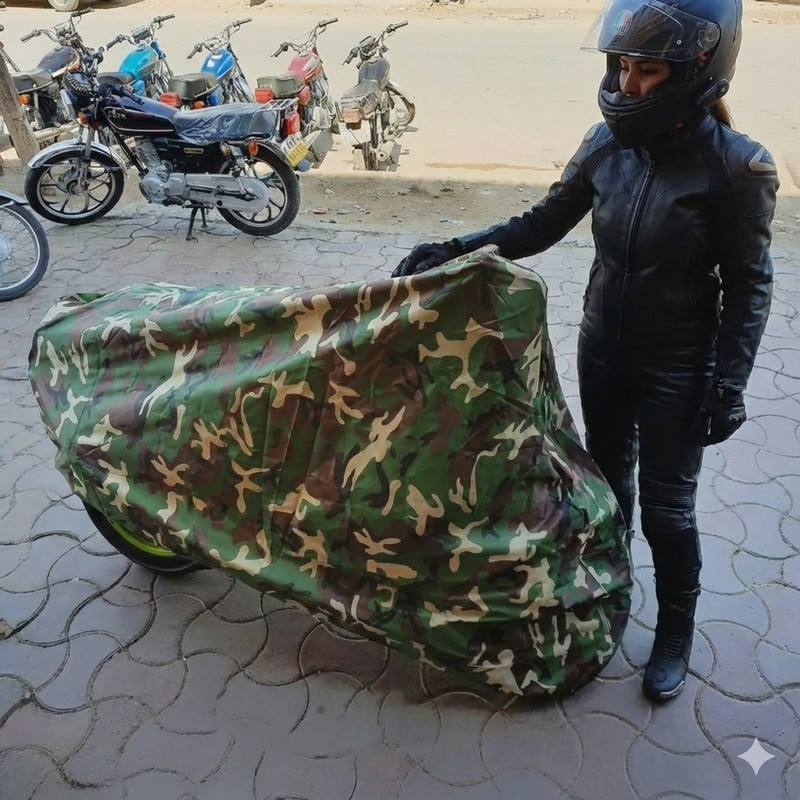 چادر موتور سیکلت ساکا مدل شمعی مناسب برای سوزوکی V-Strom 1050